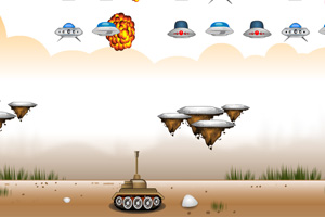 《坦克大战外星人》游戏画面1
