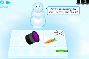 《雪人的魔法帽》游戏画面1