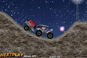 《月球军用运输车修改版》游戏画面1