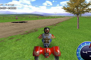 《3D摩托车大赛》游戏画面1