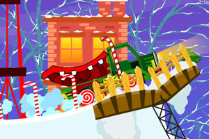 《圣诞大卡车3选关版》游戏画面1
