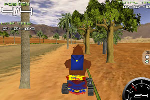《小熊卡丁车》游戏画面1