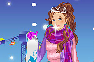 《阿尔卑斯山滑雪》游戏画面1
