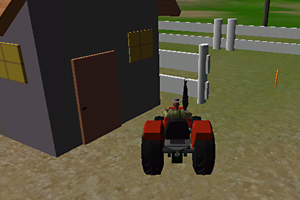 《农场拖拉机试驾》游戏画面1