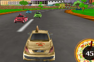 《公路狂奔赛》游戏画面1