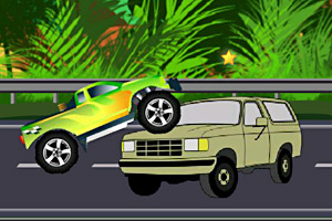 《卡车障碍训练2》游戏画面1