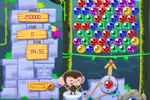 《开心泡泡猴》游戏画面1