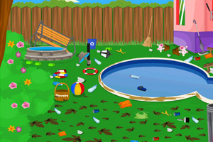 《清洁庭院》游戏画面1