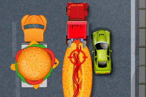 《食品卡车的战争》游戏画面1