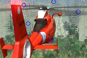 《3D直升机救援行动》游戏画面1