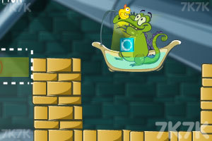 《顽皮小鳄鱼找小鸭》游戏画面3