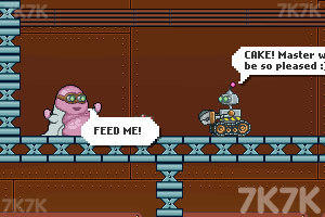 《机器人给怪物送蛋糕》游戏画面1