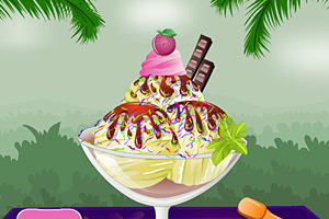 《冰淇淋配料装饰》游戏画面1