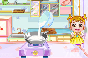 《可爱宝贝做甜点》游戏画面2