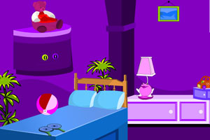 《逃离紫色婴儿房》游戏画面1