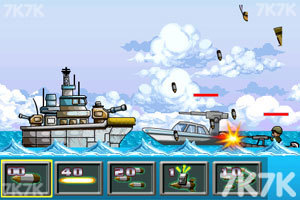 《海上超级战舰无敌版》游戏画面1
