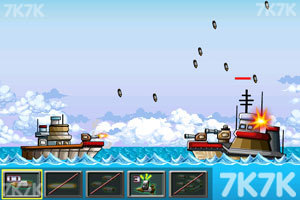 《海上超级战舰无敌版》游戏画面2