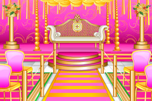 《粉色婚礼装饰》游戏画面1