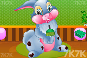 《可爱的小兔》游戏画面1