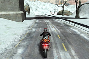 《冬季摩托车手》游戏画面1