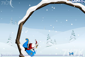 《圣诞老人玩雪橇2》游戏画面1