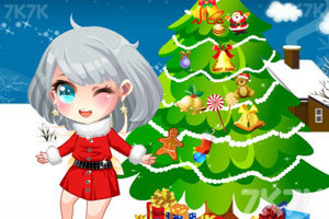 《圣诞小精灵和圣诞树》游戏画面1