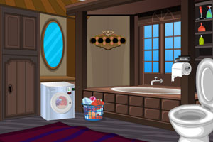 《逃出宽敞浴室》游戏画面1