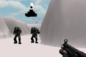 《雪地反恐射击》游戏画面1