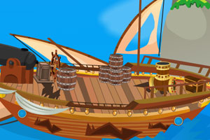 《逃离海盗小岛4》游戏画面1