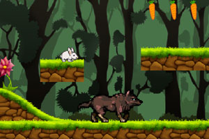 《狂奔的小白兔》游戏画面1