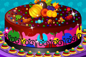 《特殊的感恩节蛋糕》游戏画面1