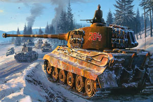 《第二世界大战坦克拼图》游戏画面1