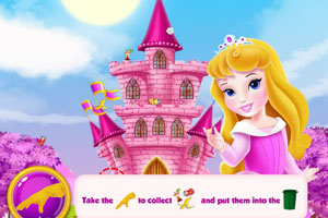 《宝贝欧若拉整理城堡》游戏画面1