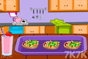 《制作妈妈最爱的披萨》游戏画面1