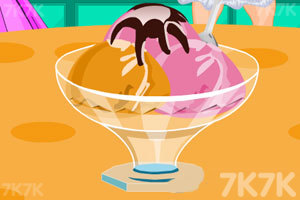 《公主制作冰淇淋披萨》游戏画面1