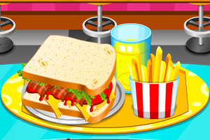 《三明治餐厅》游戏画面1