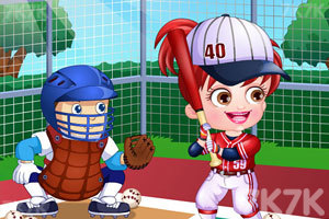 《可爱宝贝打棒球》游戏画面2