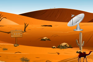 《乘直升机逃离沙漠》游戏画面1