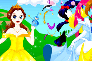 《童话里的公主换装》游戏画面1