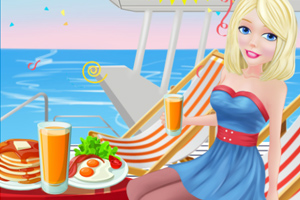《游艇上的美女》游戏画面1