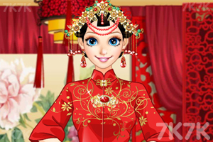 《喜庆的中国新娘》游戏画面2