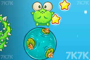 《青蛙跳星球》游戏画面1