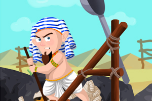 《埃及石器战争》游戏画面1
