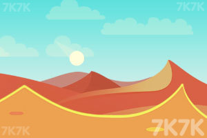 《飞跃沙丘的小球》游戏画面2