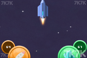 《收集能量的火箭》游戏画面2