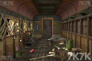 《废弃火车逃脱4》游戏画面1