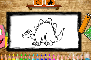 《恐龙儿童图画册》游戏画面2