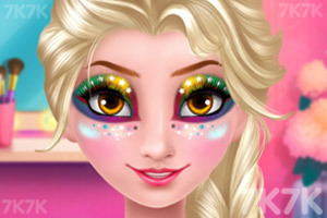 《公主的彩虹眼妆》游戏画面1