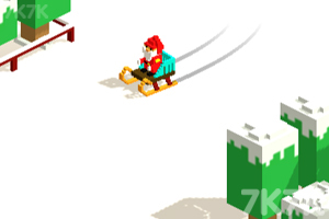 《圣诞滑雪》游戏画面3
