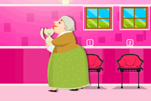 《外婆护理猫咪》游戏画面1